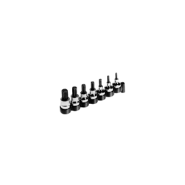 Lisle 33850 7pc Metric Hex Bit Set