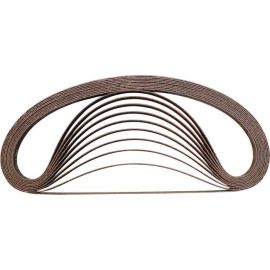 Makita A-34453 3/8" x 21" Abrasive Belt 60 Grit 10-pk