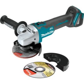 Makita XAG04Z 18V LXT® Li‑Ion Brushless Cordless 4‑1/2” / 5" Cut‑Off/Angle Grinder