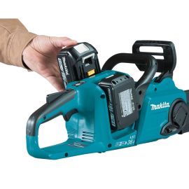 Makita XCU04PT1 36V (18V X2) LXT® Brushless 16" Chain Saw Kit with 4 Batteries (5.0Ah)