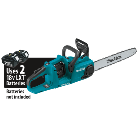 Makita XCU04Z 18V X2 (36V) LXT® Li-Ion Brushless Cordless 16-inch Chain Saw - Bare Tool