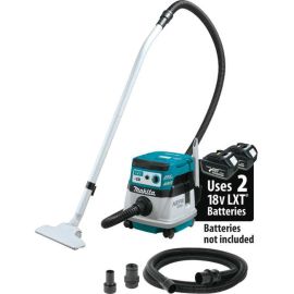 Makita XCV08Z 18V X2 LXT Li-Ion (36V) Brushless Cordless 2.1 Gal. HEPA Filter Dry Dust Extractor/Vacuum AWS - Bare Tool