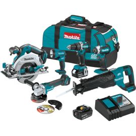 Makita XT612M 18V LXT Brushless Li-Ion 6 PC. Cordless Combo Kit (4.0Ah)  