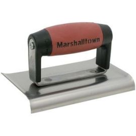 Marshalltown 136D 6 X 3 EDGER-CURVED ENDS-3/8 inch RADIUS-DURASOFT