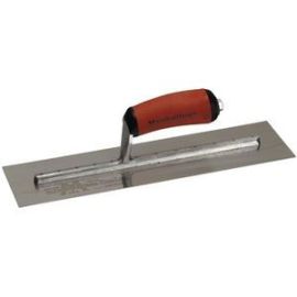 Marshalltown MXS64D, 14 X 4 Finishing Trowel w/ Curved DuraSoft Handle