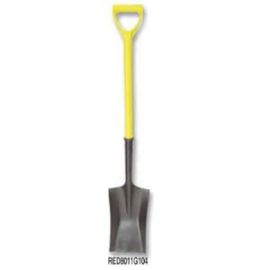 MARSHALLTOWN RED8011G104 DHSP Garden Spade Shovel 27 inch FG D-Handle