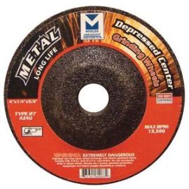 Mercer 624020 Type 27 Depressed Center Grinding Wheels 