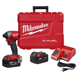 Milwaukee 2853-22 M18 FUEL™ 1/4" Hex Impact Driver Kit