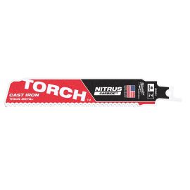 Milwaukee 48-00-5261 6 in. 7 TPI. Torch w/ Nitrus Carbide Sawzall Blade