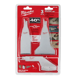 Milwaukee 49-22-5403 3 Piece Scraper Blade Set 