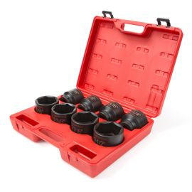 Tekton 4893 3/4 Inch Drive 6-Point Impact Socket Set, 8-Piece (2-1/16 - 2-1/2 in.)