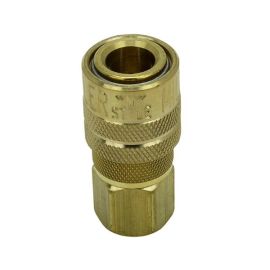 Milton Industries 715BK Fitting, Kwik Change Coupler, Female, 1/4 FNPT