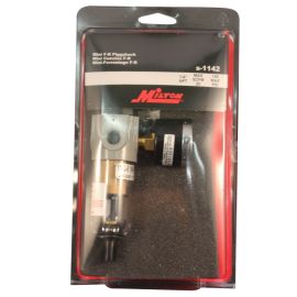 Milton S-1142 1/4" NPT Polycarbonate Mini Piggyback FR Duo