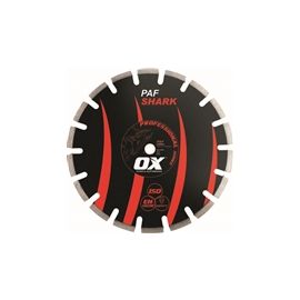 OX OX-PAF-26 Professional Asphalt 26'' Walk-Behind Saw Diamond Blade - 1'' bore