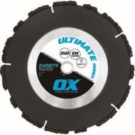 OX OX-UKB-12-20 Ultimate Multi-Purpose 12'' Carbide Blade - 20mm bore