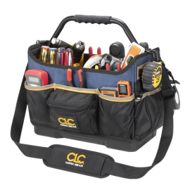 CLC PB1580 15″ MOLDED BASE ​OPEN-TOP TOOLBOX – 17 POCKET