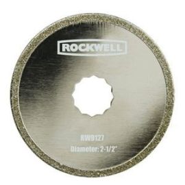 Rockwell RW9127 Sonicrafter 2-1/2-Inch Diamond Coated saw blade, 1-Piece