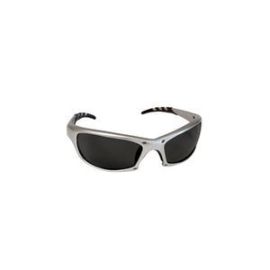 SAS Safety 542-0201 GTR Eyewear - Shade Lens, Silver Frame