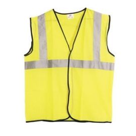 SAS Safety 690-1210 ANSI Class 2 Yellow - Surveyors Vest - XL