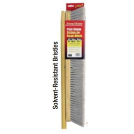 SM Arnold 92-211 Broom Grey Flagged W/Handle 18" (unassembled)