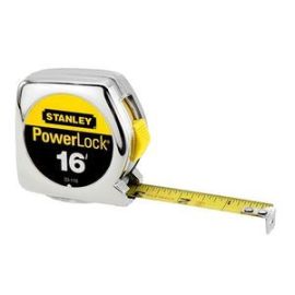 Stanley 33-116 16' x 3/4" PowerLock Tape Rule 3/4" Blade