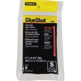 Stanley GS500 4-in. Super Strength Glue Sticks 6-pk