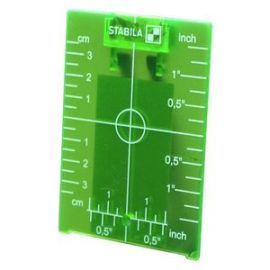 Stabila 07442 Green Magnetic Ceiling Target Plate