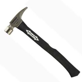 Stiletto TI14SC-F 14-oz Titanium SMooth Face Hammer w/ 16-in Fiberglass Handle | Dynamite Tool