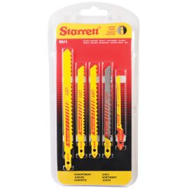 Starrett BU1 Wood Assortment Jig Saw Blades - 5 Pack