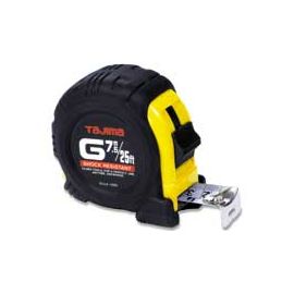 Tajima GL-25/7.5MBW G-Series 25-ft. / 7.5 m Shock Resistant Tape Measure