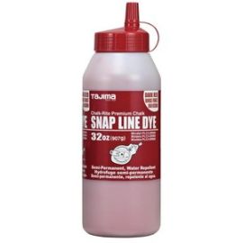 Tajima PLC3-DR900 CHALK-RITE Snap-Line Chalk - 32 oz. -Red