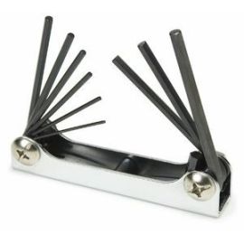 Titan 12703 9 piece SAE folding hex key set