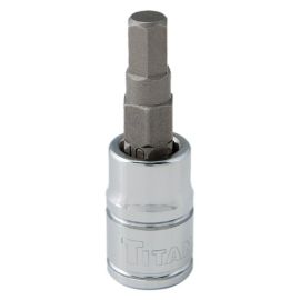 Titan 15605 5 mm 1/4" Drive Hex Bit Socket