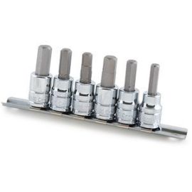 Titan 16115 6 Pc. 3/8in Dr. Ball Tip Hex Bit Socket Set