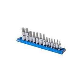 Titan 16124 13pc Metric Hex Bit Socket Set