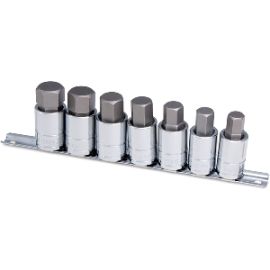 Titan 16157 Metric Large Hex Bit Socket Set - 7pc