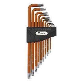 Titan 12734 Tamper Resistant Key Set | Dynamite Tool 