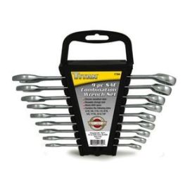 Titan 17394 9 Piece Combination Wrench Set