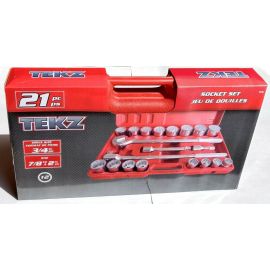 Titan 18188 21pc SAE 3/4in Dr. Socket Set