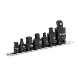 Titan 40167 Impact Adapter and U-Joint Set 7pc 