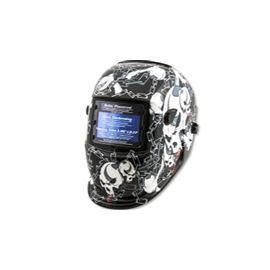 Titan 41285 Skull/Chain Solar Powered Auto Darkening Welding Helmet