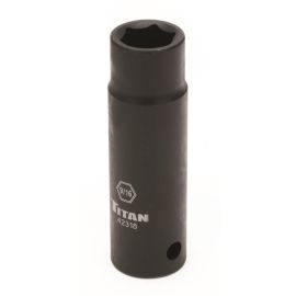 Titan 42318 9/16in 1/2in Dr. 6pt SAE Impact Socket | Dynamite Tool