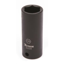 Titan 42328 7/8in 1/2in Dr. 6pt SAE Impact Socket