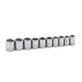 Titan 68202 10pc 3/8 Drive MM Standard Socket Set