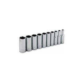 Titan 68300 10pc. 3/8in Drive SAE Deep Socket Set