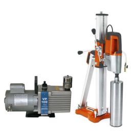 Husqvarna 967980903 DMS280 with DS500 Drill Stand and VP100 Vacuum Pump