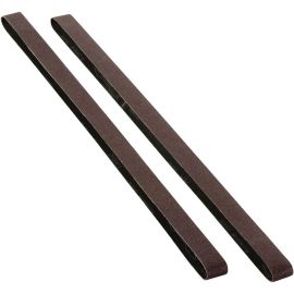 Woodstock D1215 1" x 42" 80 grit Aluminum Oxide Sanding Belt - 2 pk. | Dynamite Tool