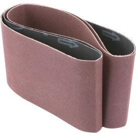 Woodstock D1251 4" x 36" 100 grit Aluminum Oxide Sanding Belt - 2 pk.