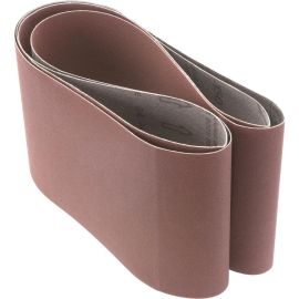 Woodstock D1260 6" x 48" 150 grit Aluminum Oxide Sanding Belt - 2 pk.