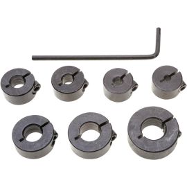 Woodstock D2803 7 pc. Split Ring Depth Stop Set